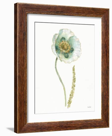 My Greenhouse Single Poppy I-Lisa Audit-Framed Art Print