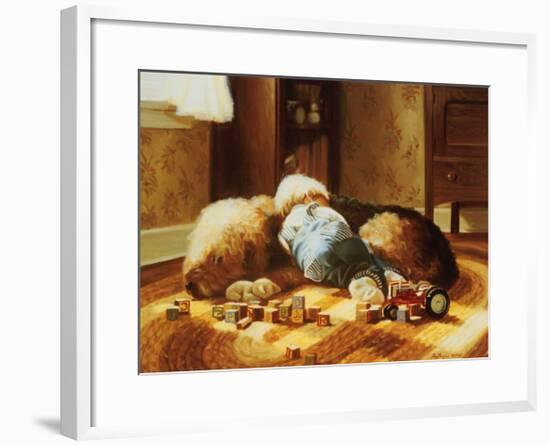 My Guardian-Ron Bayens-Framed Art Print