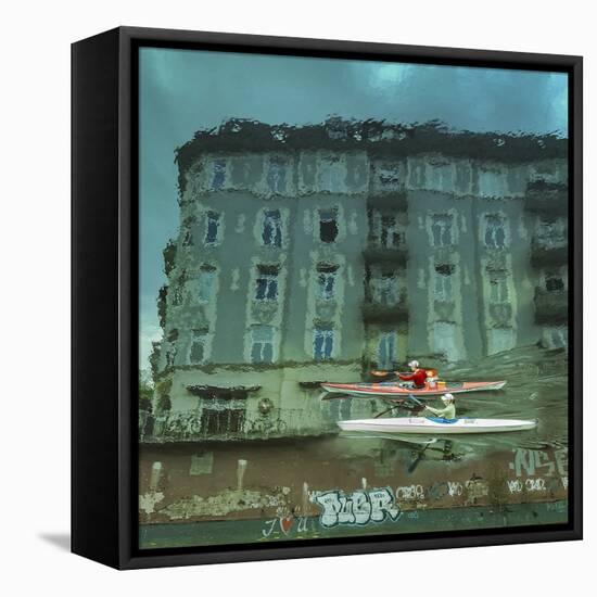 My Hamburg-Ambra-Framed Premier Image Canvas