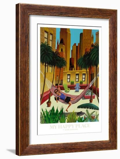 My Happy Place-Mark Ulriksen-Framed Art Print