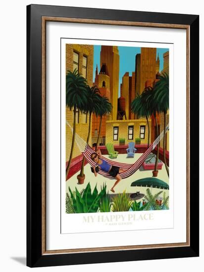 My Happy Place-Mark Ulriksen-Framed Art Print