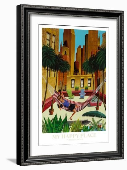 My Happy Place-Mark Ulriksen-Framed Art Print