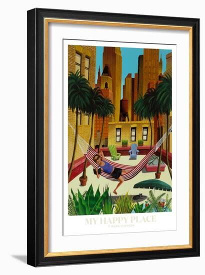 My Happy Place-Mark Ulriksen-Framed Art Print