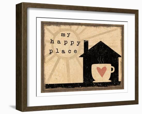 My Happy Place-Dan Dipaolo-Framed Art Print