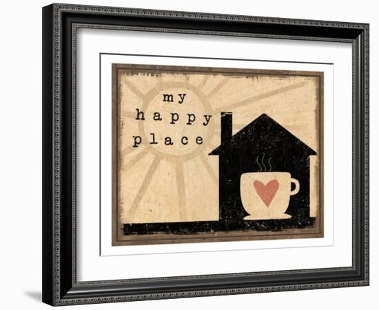 My Happy Place-Dan Dipaolo-Framed Art Print