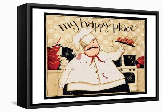 My Happy Place-Dan Dipaolo-Framed Stretched Canvas