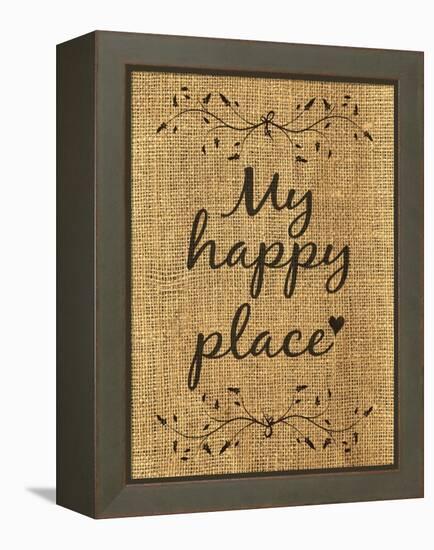 My Happy Place-ALI Chris-Framed Premier Image Canvas