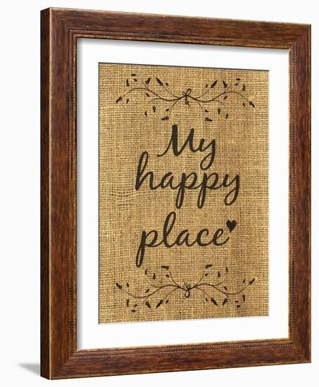 My Happy Place-ALI Chris-Framed Giclee Print