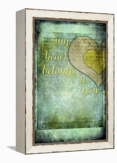 My Heart Belongs to You-LightBoxJournal-Framed Premier Image Canvas