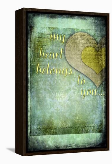 My Heart Belongs to You-LightBoxJournal-Framed Premier Image Canvas