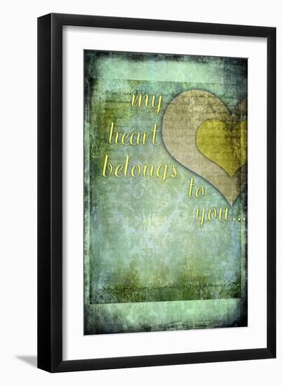 My Heart Belongs to You-LightBoxJournal-Framed Giclee Print