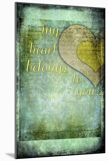 My Heart Belongs to You-LightBoxJournal-Mounted Giclee Print