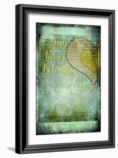 My Heart Belongs to You-LightBoxJournal-Framed Giclee Print