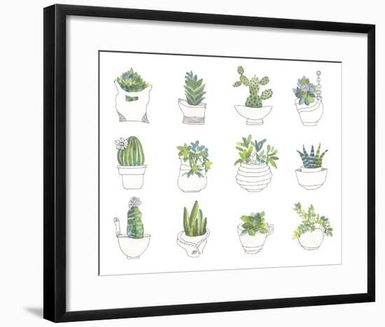 My Indoor Garden-Sandra Jacobs-Framed Giclee Print