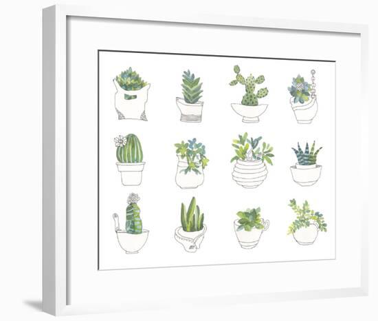 My Indoor Garden-Sandra Jacobs-Framed Giclee Print