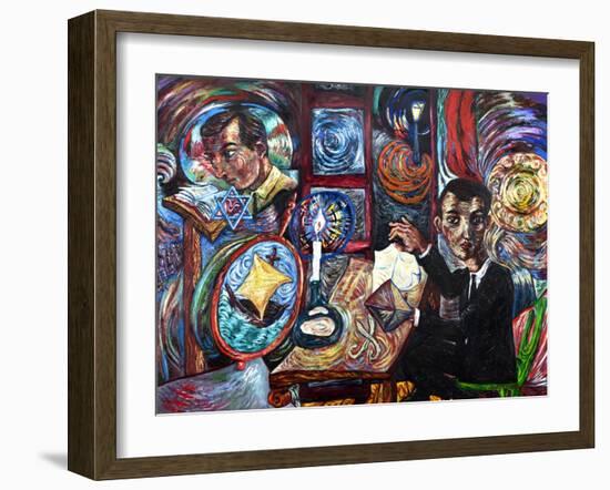 My Jewish Brother, 1983-Adrian Wiszniewski-Framed Giclee Print