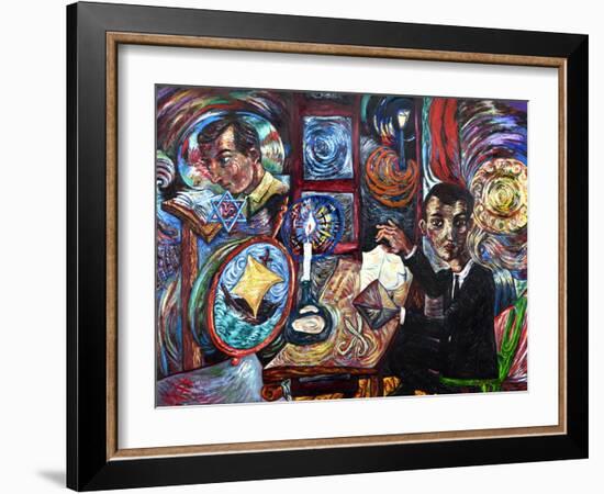 My Jewish Brother, 1983-Adrian Wiszniewski-Framed Giclee Print