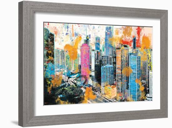 My Kinda Town-Savannah Miller-Framed Art Print