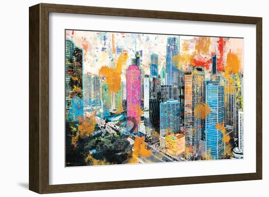 My Kinda Town-Savannah Miller-Framed Art Print