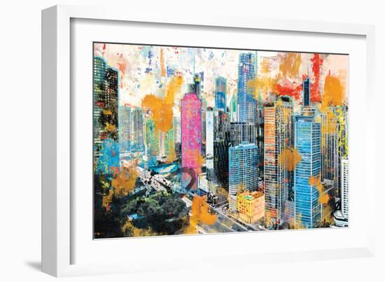 My Kinda Town-Savannah Miller-Framed Art Print