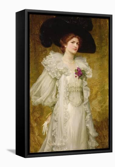 My Lady Fair, 1903-Frank Bernard Dicksee-Framed Premier Image Canvas