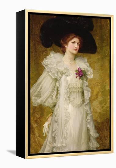 My Lady Fair, 1903-Frank Bernard Dicksee-Framed Premier Image Canvas