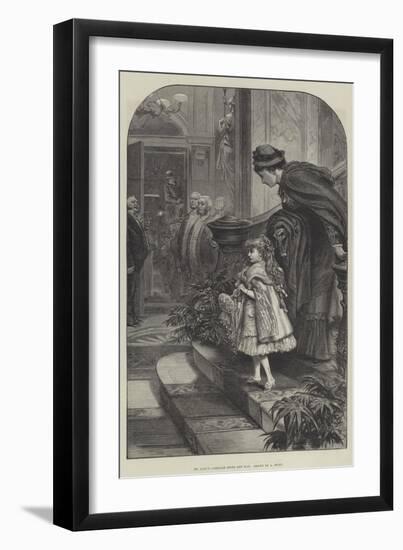 My Lady's Carriage Stops the Way-null-Framed Giclee Print