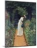 My Lady's Garden-Edmund Blair Leighton-Mounted Giclee Print