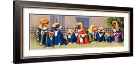 My Learned Friends-Bryan Moon-Framed Giclee Print