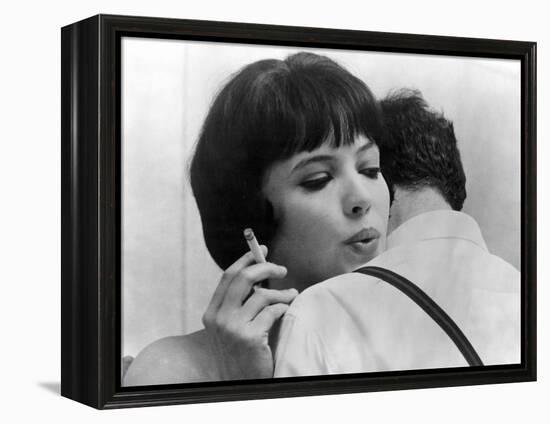 My Life To Live, (aka Vivre Sa Vie), Anna Karina, 1962-null-Framed Stretched Canvas