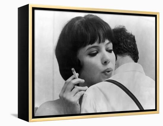 My Life To Live, (aka Vivre Sa Vie), Anna Karina, 1962-null-Framed Stretched Canvas