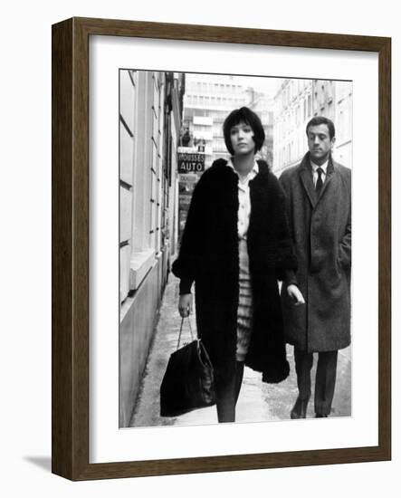 My Life to Live, (aka Vivre Sa Vie), Anna Karina, 1962-null-Framed Premium Photographic Print