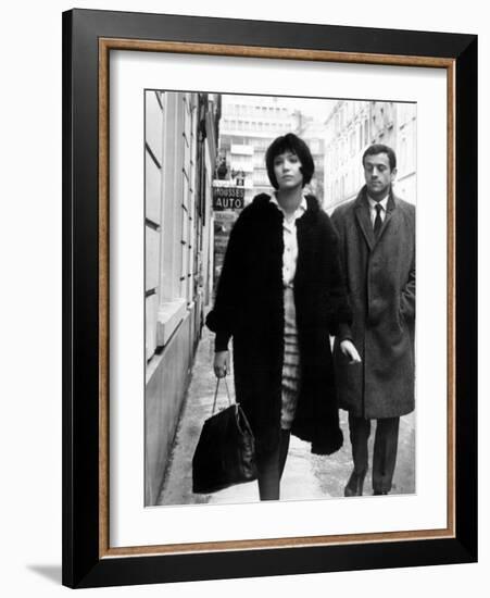 My Life to Live, (aka Vivre Sa Vie), Anna Karina, 1962-null-Framed Premium Photographic Print