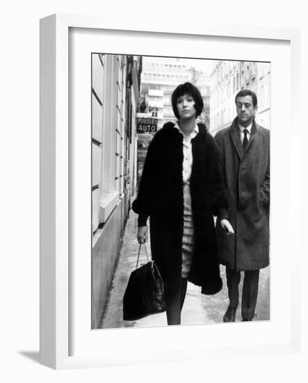 My Life to Live, (aka Vivre Sa Vie), Anna Karina, 1962-null-Framed Premium Photographic Print