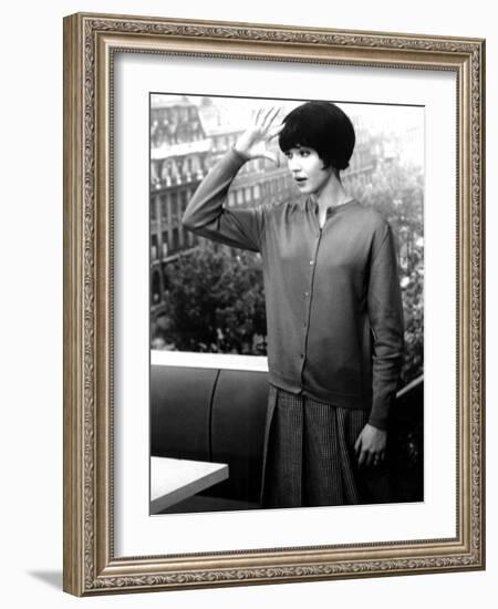 My Life to Live, (AKA Vivre Sa Vie), Anna Karina, 1962-null-Framed Premium Photographic Print