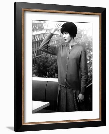 My Life to Live, (AKA Vivre Sa Vie), Anna Karina, 1962-null-Framed Premium Photographic Print