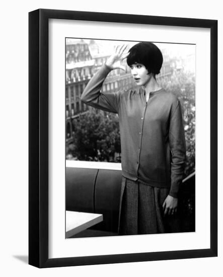 My Life to Live, (AKA Vivre Sa Vie), Anna Karina, 1962-null-Framed Premium Photographic Print