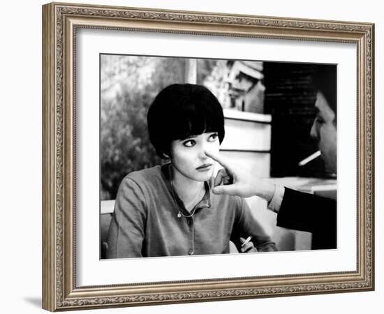 My Life to Live, (aka Vivre Sa Vie), Anna Karina, 1962-null-Framed Premium Photographic Print