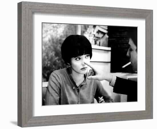 My Life to Live, (aka Vivre Sa Vie), Anna Karina, 1962-null-Framed Premium Photographic Print