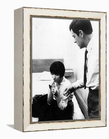 My Life to Live, (aka Vivre Sa Vie), Anna Karina at Left, 1962-null-Framed Stretched Canvas