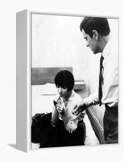 My Life to Live, (aka Vivre Sa Vie), Anna Karina at Left, 1962-null-Framed Stretched Canvas