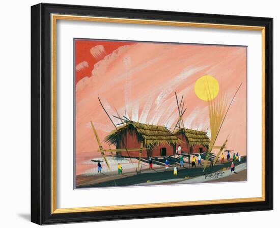 My Little African Home, 2008-Oglafa Ebitari Perrin-Framed Giclee Print