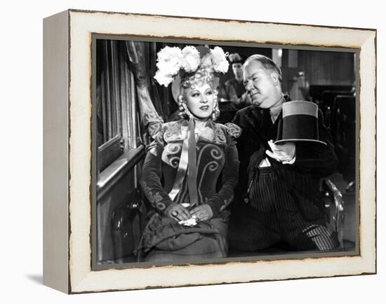 My Little Chickadee, Mae West, W.C. Fields, 1940-null-Framed Stretched Canvas