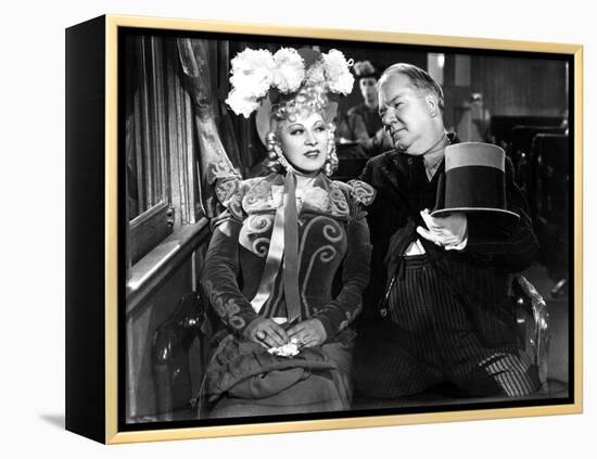 My Little Chickadee, Mae West, W.C. Fields, 1940-null-Framed Stretched Canvas