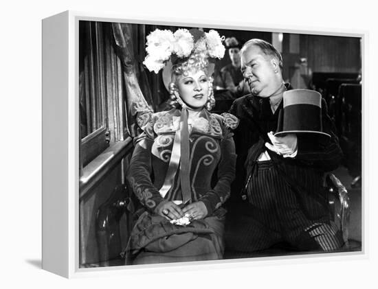 My Little Chickadee, Mae West, W.C. Fields, 1940-null-Framed Stretched Canvas