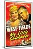 My Little Chickadee, Mae West, W.C. Fields, 1940-null-Mounted Art Print