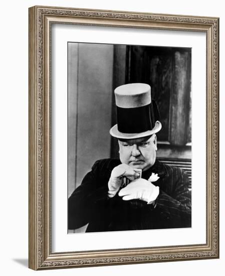 My Little Chickadee, W.C. Fields, 1940-null-Framed Photo