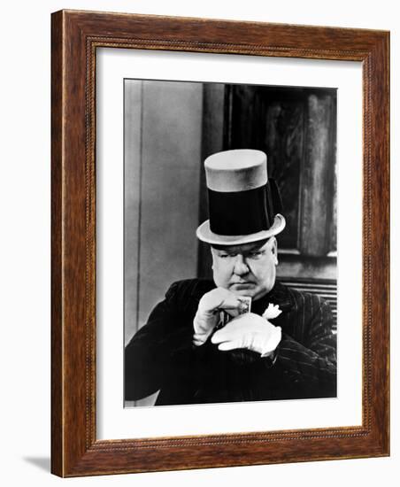 My Little Chickadee, W.C. Fields, 1940-null-Framed Photo