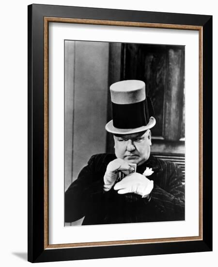 My Little Chickadee, W.C. Fields, 1940-null-Framed Photo