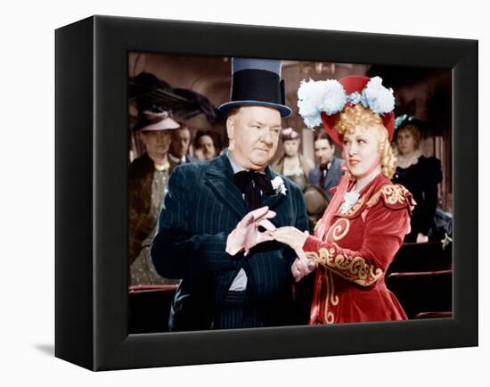 My Little Chickadee, W.C. Fields, Mae West, 1940-null-Framed Stretched Canvas